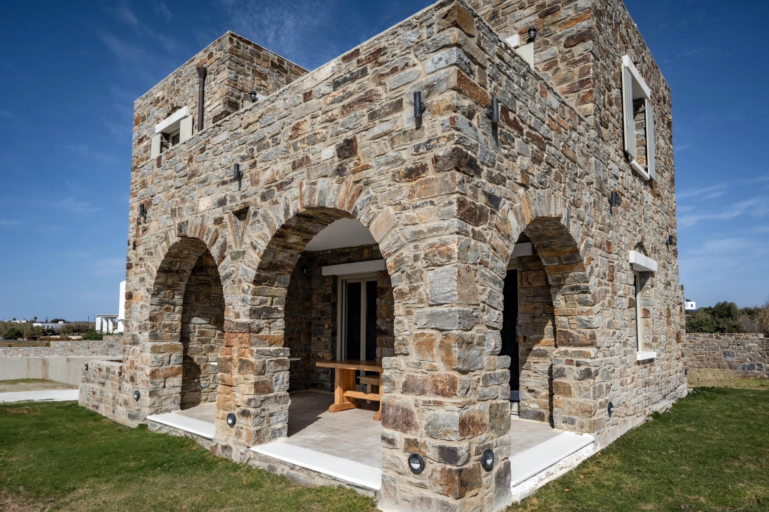 Stone Haven Villa Balcony