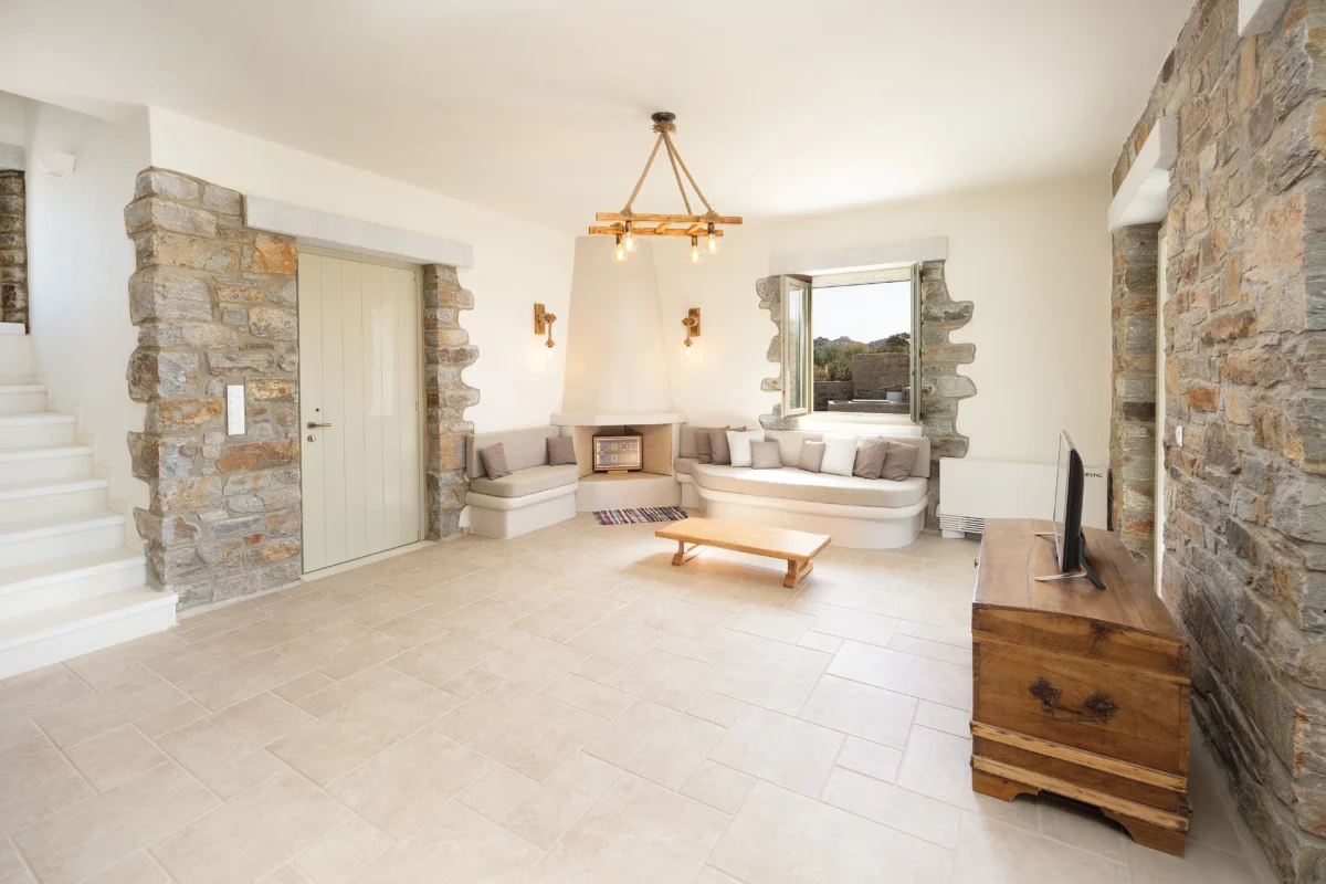 Stone Haven Villa Living Room