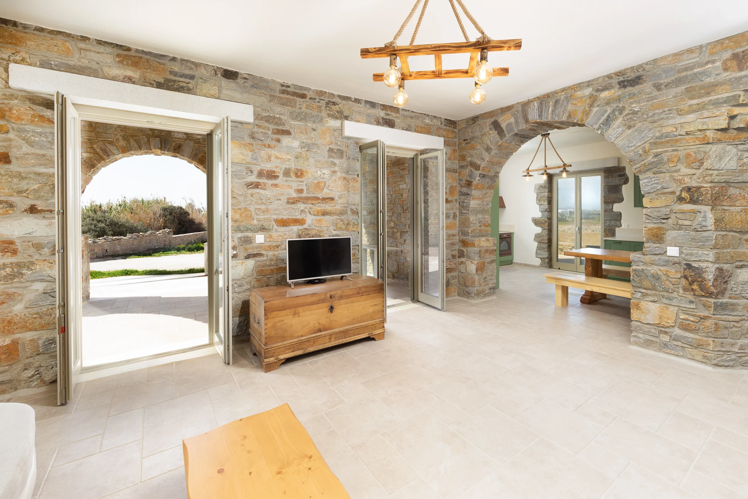 Stone Haven Villa Living Room